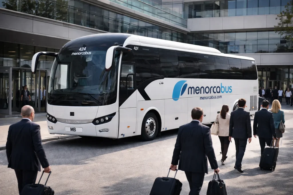 Shuttle y transporte corporativo en Menorca
