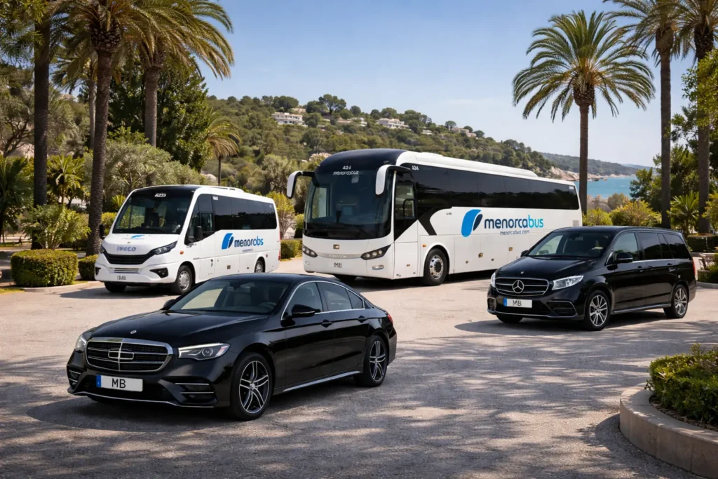 Transporte MICE en Menorca