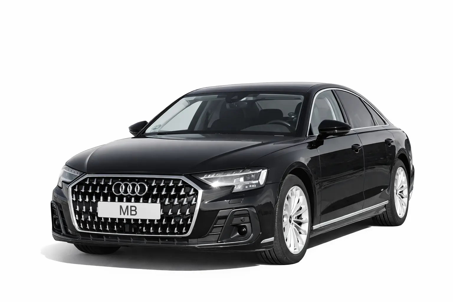 Audi A6 VTC en el aeropuerto de Menorca para servicio transfer VIP