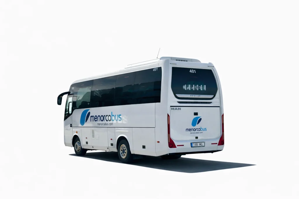 MAN Gianino 27 plazas Menorca ideal para grupos medianos y traslados privados