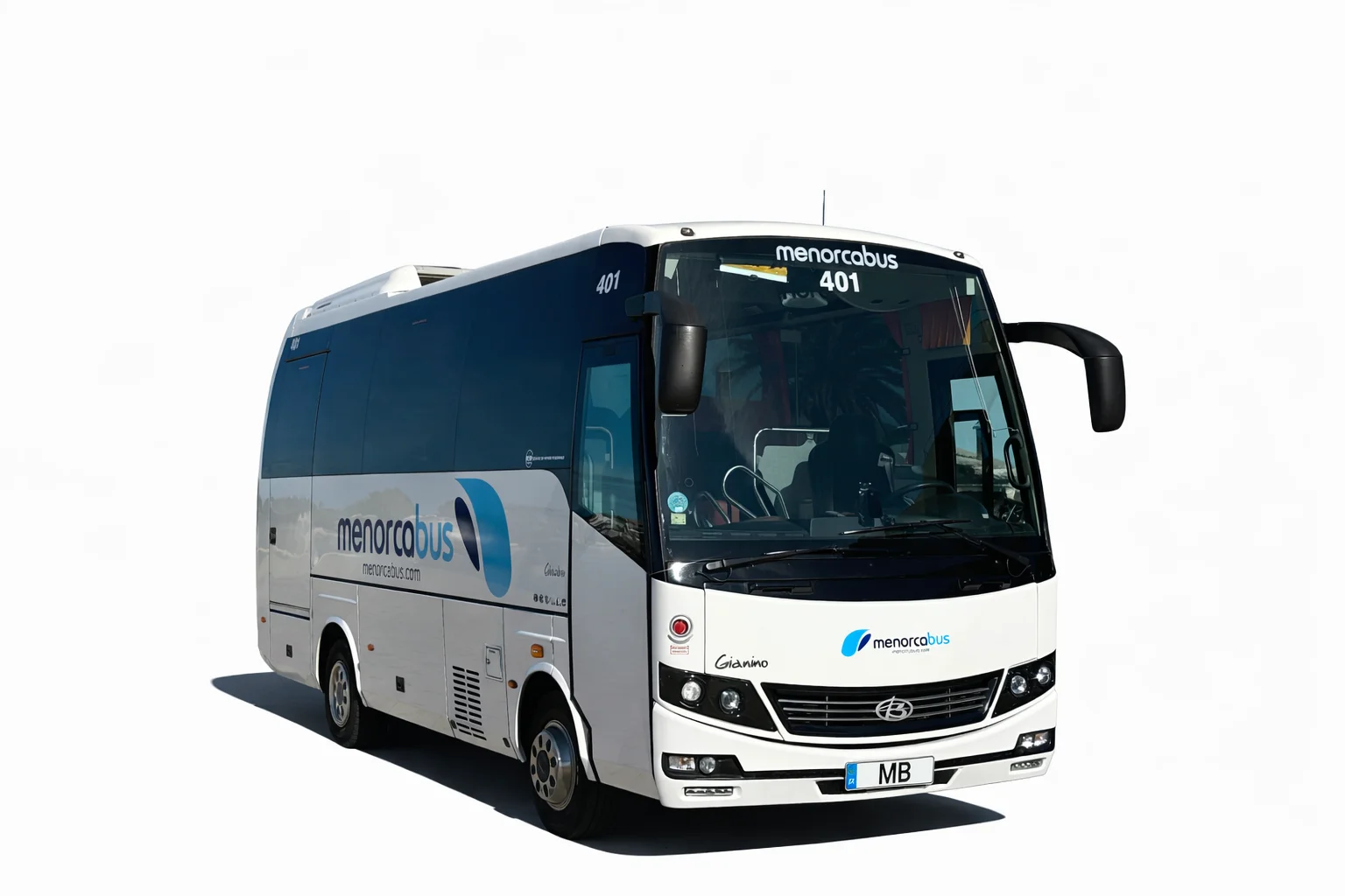 MAN Gianino 27 plazas Menorca ideal para grupos medianos y traslados privados