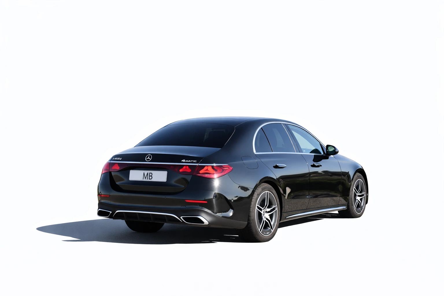 Mercedes Clase E VTC Menorca para traslados privados con conductor profesional