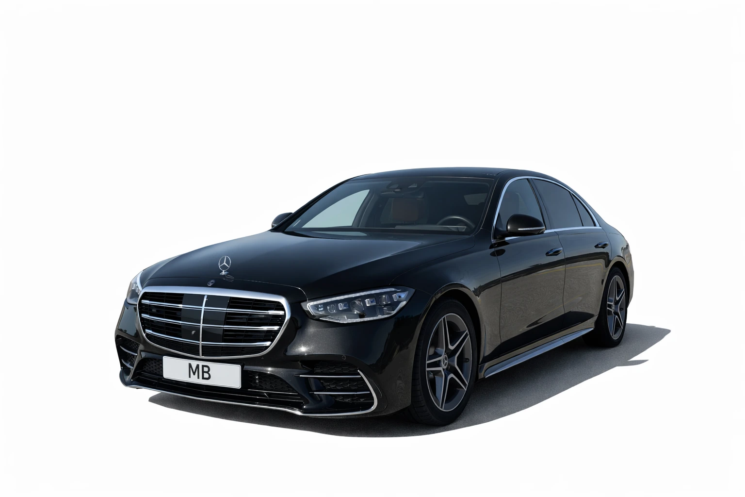 Interior Mercedes Clase S VTC Menorca con máximo confort y acabados premium