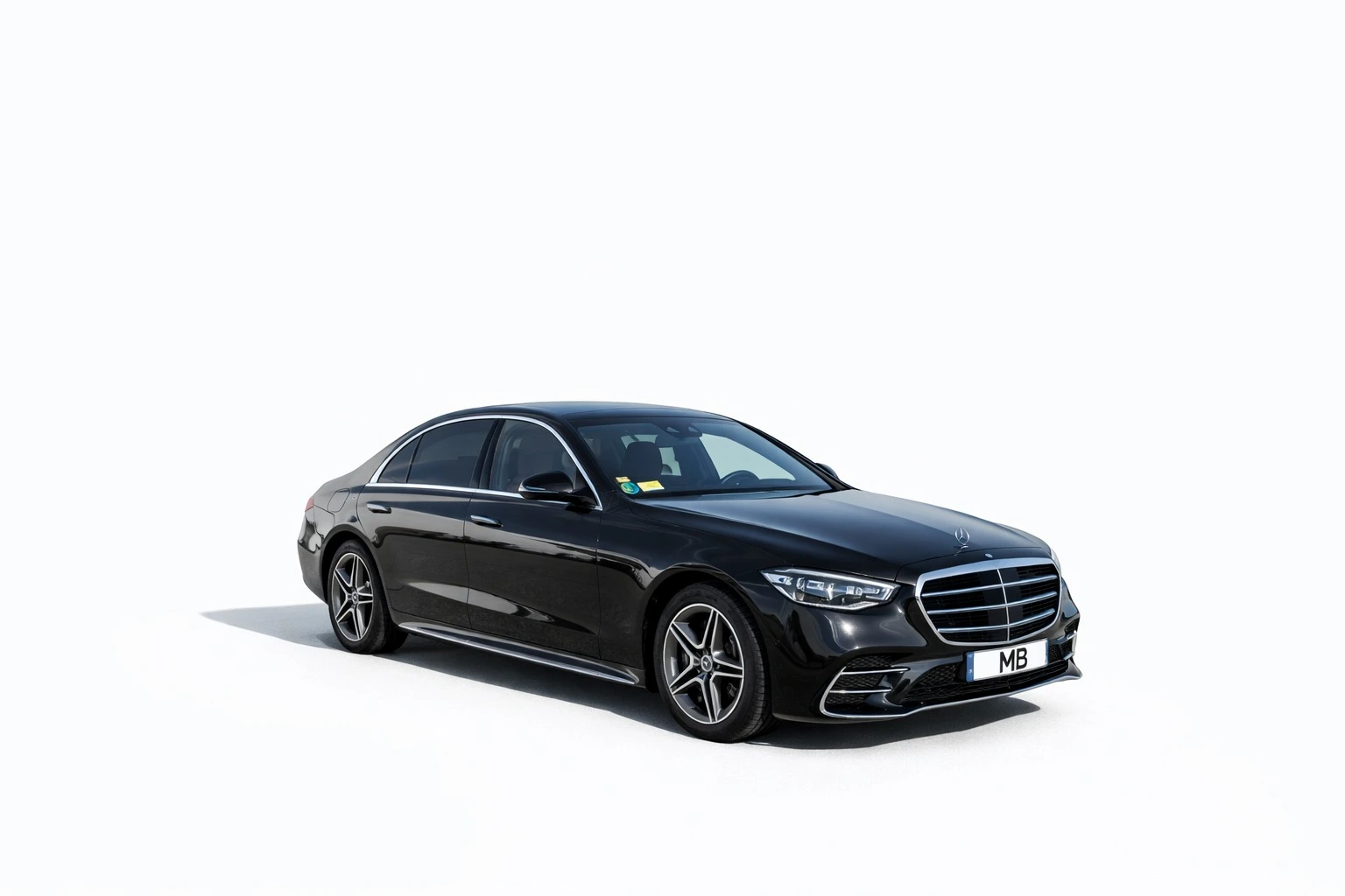 Interior Mercedes Clase S VTC Menorca con máximo confort y acabados premium