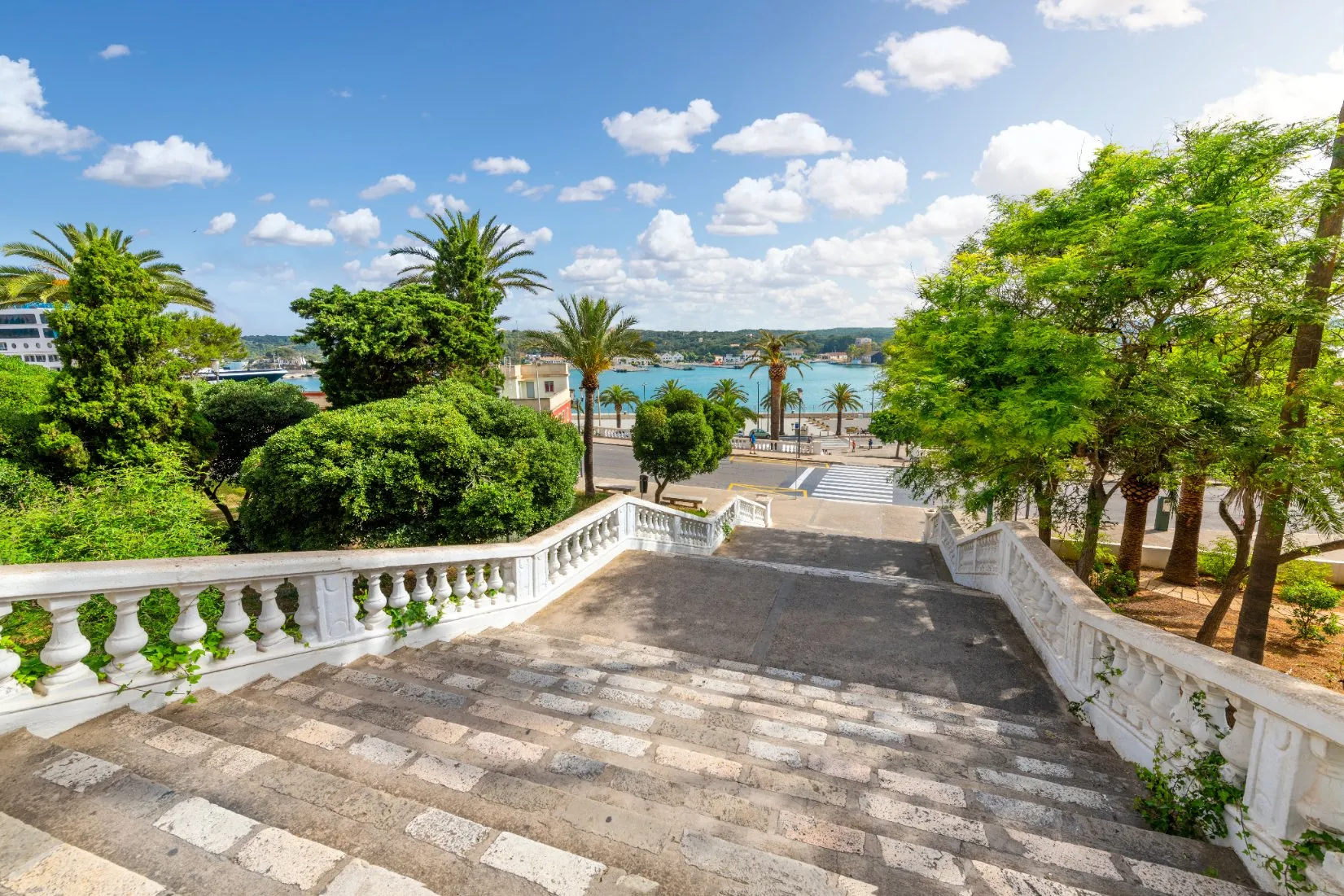 Puerto de Maó en Menorca, punto de llegada de cruceros MSC