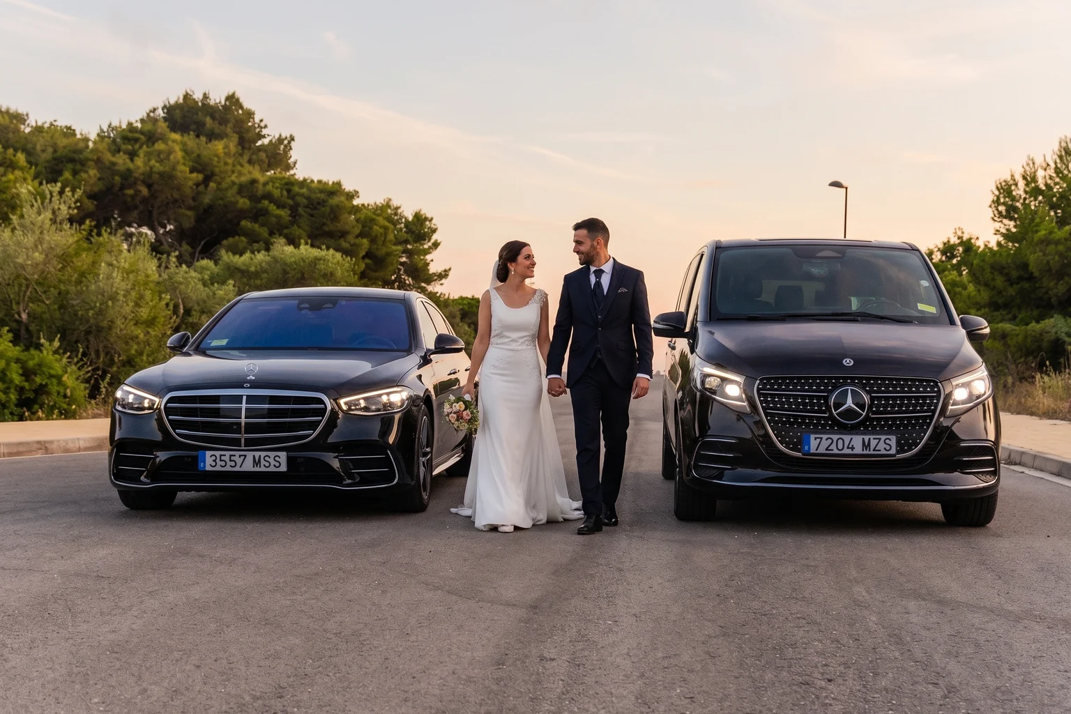 Autobuses y VTC para tu boda en Menorca