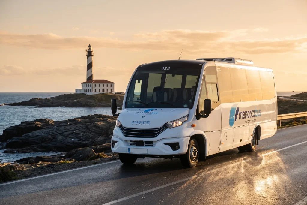 Alquiler de minibuses Menorca